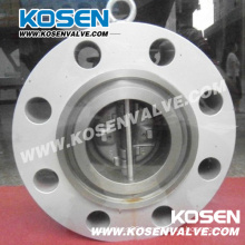 Stainless Steel Flange Dual Plate Check Valve
